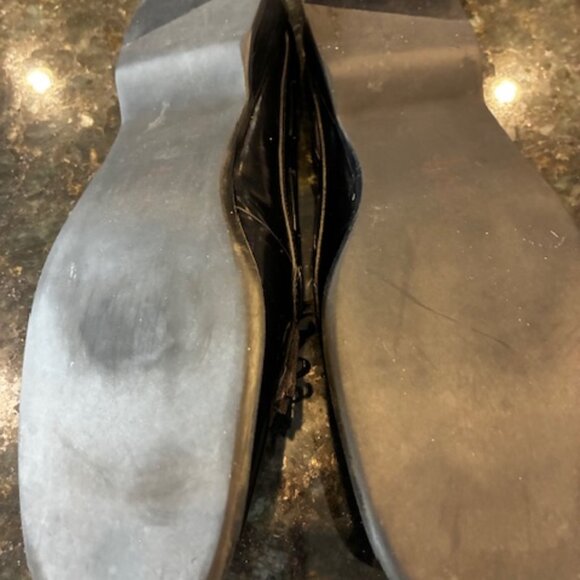 Ralph Lauren Black Leather Loafers with Tassel Details - Lightly Worn - Picture 6 of 6